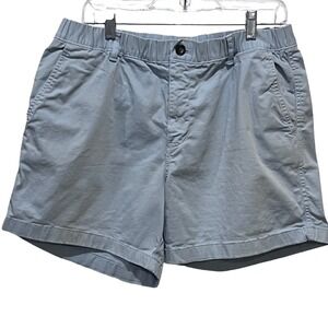 Bearbottom Clothing Mens XL Light Blue Stretch Chino Shorts 5.5 Inseam